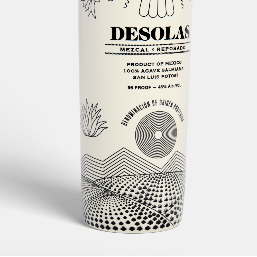 Desolas Mezcal Reposado 750ml