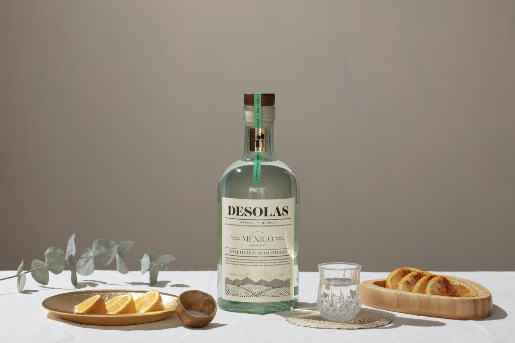 Desolas, Mezcal Blanco (Ahualulco, Mexico) 750ml